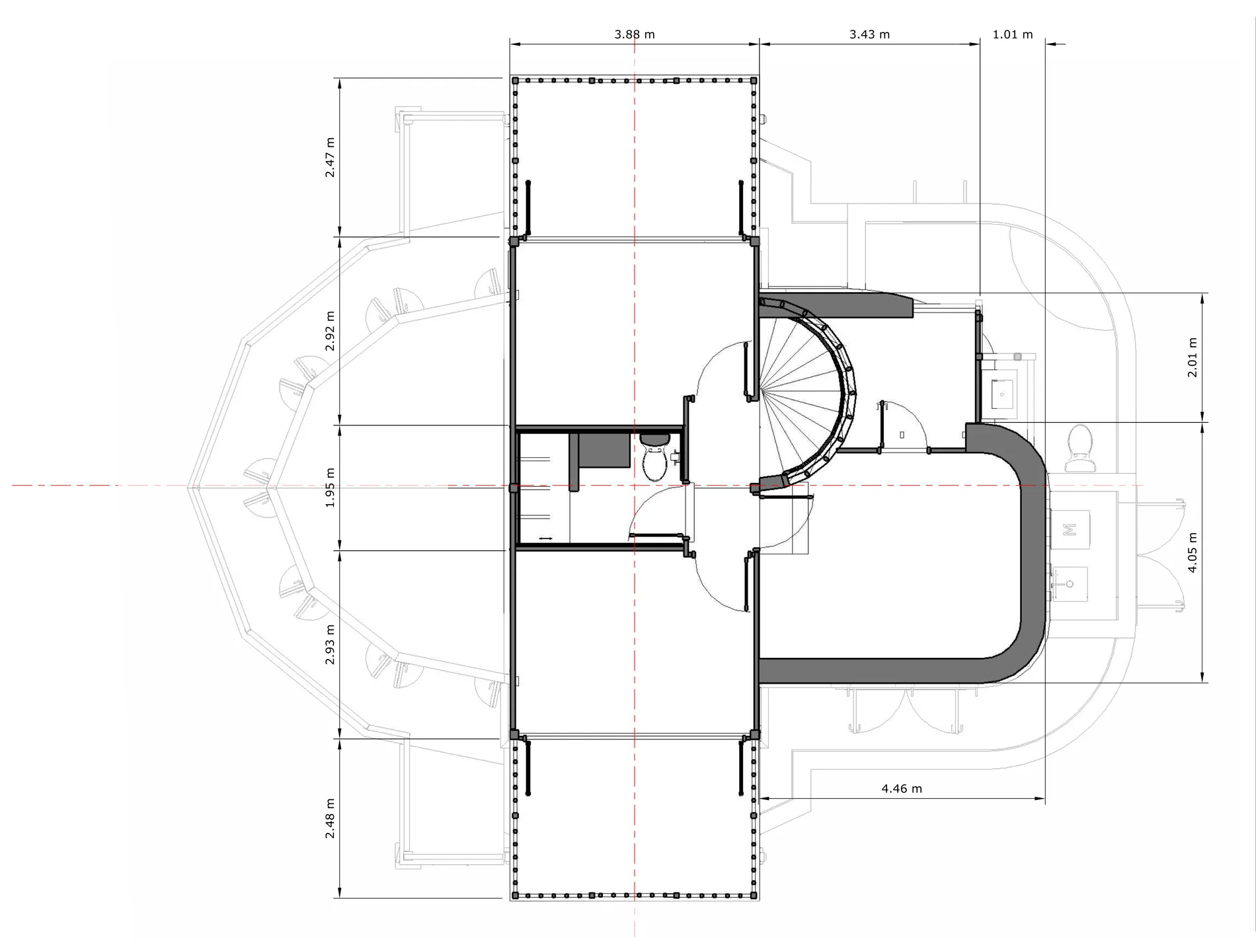 Villa Sungai First Floor floor plan