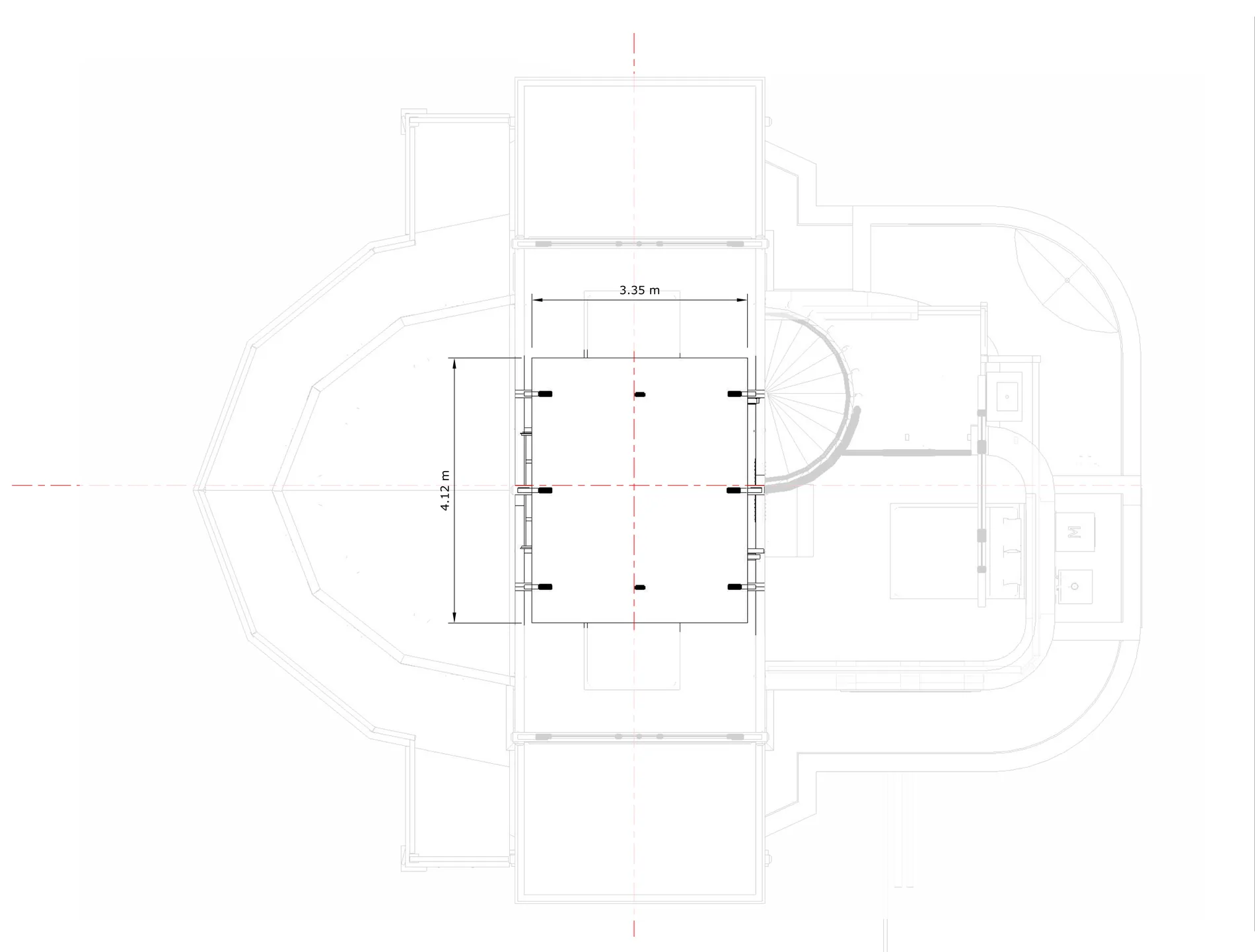 Villa Sungai Loft floor plan