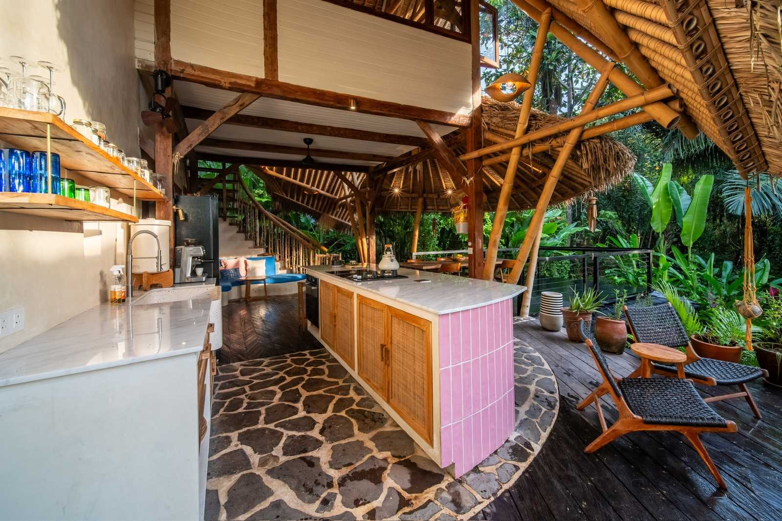 Villa Kailash exterior surrounded by greenery