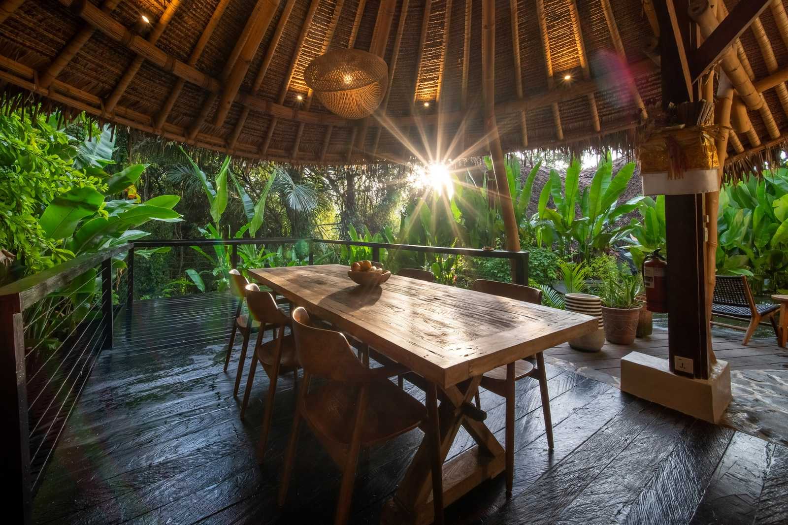Villa Kailash open living space