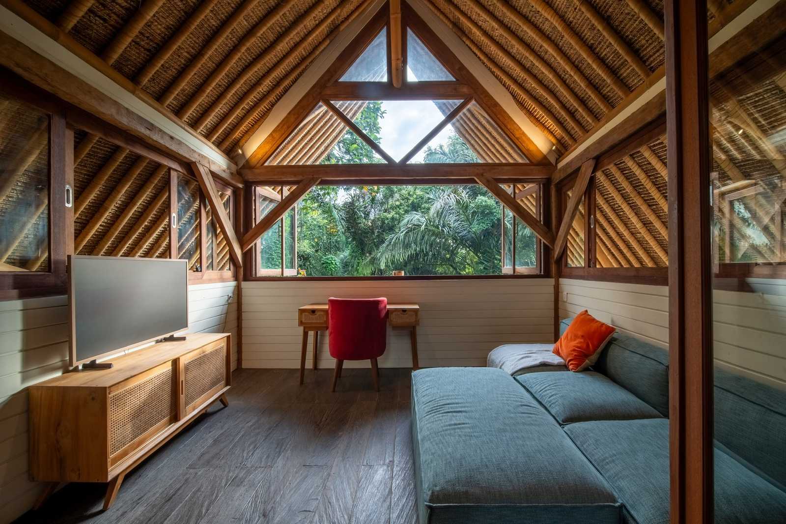 Indoor TV Room