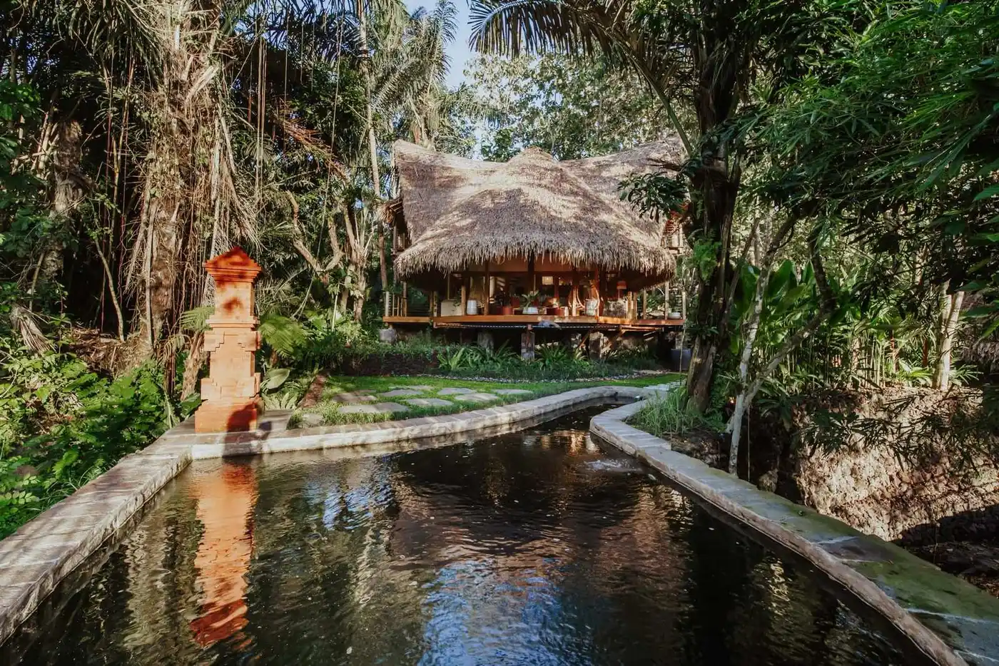 Villa Sungai exterior near Green School Bali